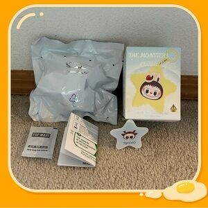 New Open Box Pop Mart The Monsters Sparkly Plush Pendant Blind Box Tycoco